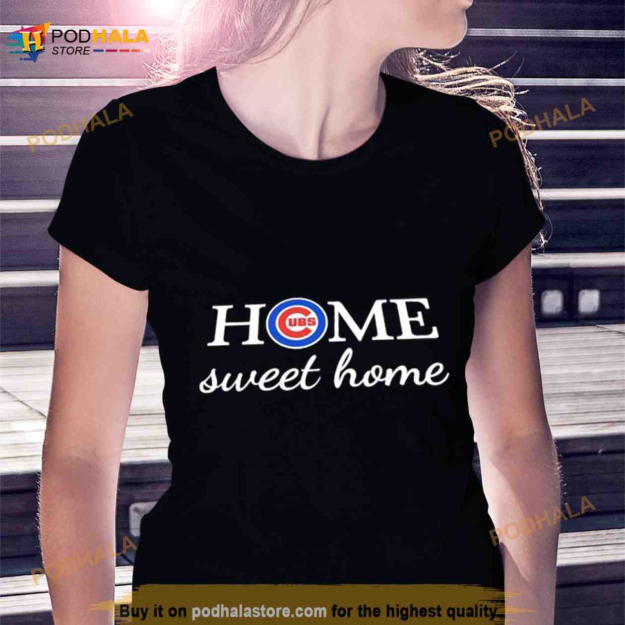 Home Sweet Home Chicago Cubs Baseball Shirt - High-Quality Printed Brand