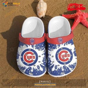 Chicago Cubs Big Logo Teams Gift For Fan Crocs Crocband Clogs Comfy Footwear