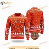 Chicago Football Christmas 3D Funny Ugly Sweater, Chicago Bear Xmas 3D Funny Sweater