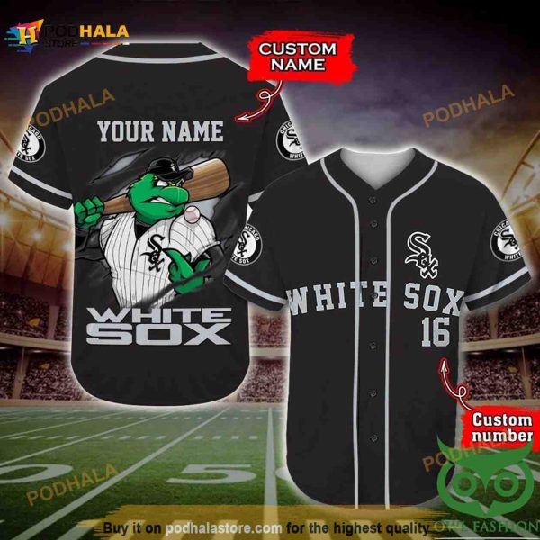 Chicago White Sox 3D Baseball Jersey Personalized Gift, Custom Name Number
