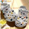 Chicken Breeds 3D Crocs Clog Shoes, Funny Crocs
