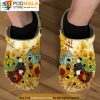 Chicken Farm In Sunflower 3D Crocs Clog Shoes, Funny Crocs