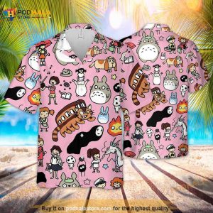Chihiro Anime Hawaii Shirt, Beach Shirt, Chihiro Anime Hawaiian Shirt