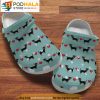 Chihuahua Puppies Red Heart Dog Clogband 3D Crocs, Funny Crocs