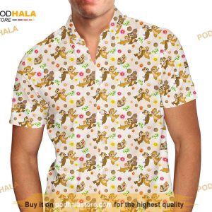 Chip 'n Dale Disney Hawaiin Shirt