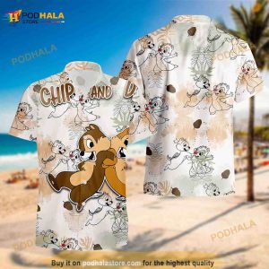 Chip 'n' Dale Nuts Disney Funny Hawaiian Shirt