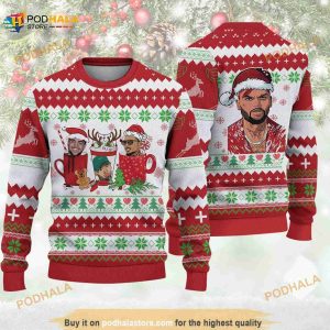 Chris Brown Christmas 3D Funny Ugly Sweater, Funny Xmas Gift