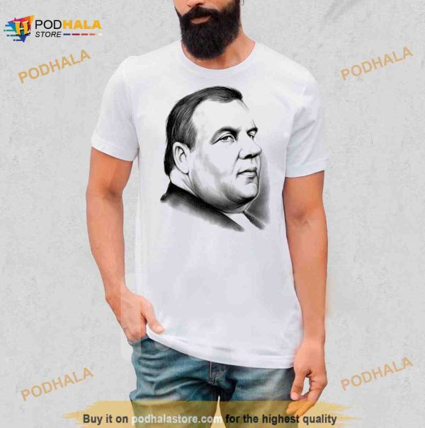 Chris Christie Pencil Portrait Shirt