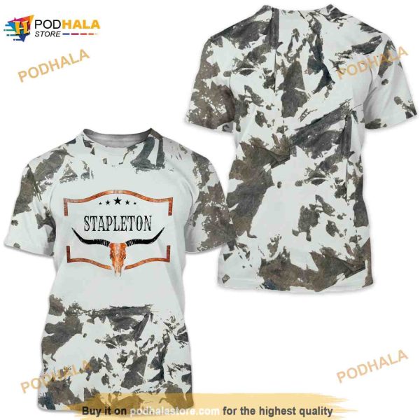 Chris Stapleton 3D Shirt, Country 3D Shirt
