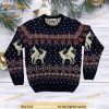 Christmas Deer Unisex 3D Funny Ugly Sweater