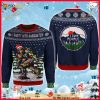 Christmas I Party With Sasquatch Camping 3D Funny Ugly Sweater, Bigfoot Xmas Gift