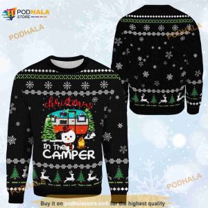 Christmas In The Camper 3D Funny Ugly Sweater