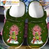 Christmas Is Coming Grinch Green Clogband 3D Crocs, Funny Crocs