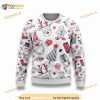 Christmas Is Coming Santa Reindeer Gingerbread Man 3D Funny Ugly Sweater
