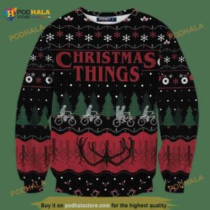 Christmas Movie 3D Funny Ugly Sweater, Christmas Things Movie Xmas Gift