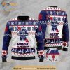 Christmas Pabst Blue Ribbon 3D Funny Ugly Sweater