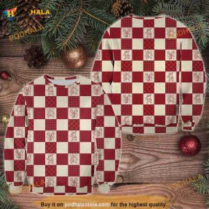 Christmas Red Santa Claus Tree 3D Funny Ugly Sweater