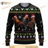 Christmas Roosters 3D Funny Ugly Sweater, Xmas Gift For Chicken Lovers