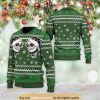 Christmas Santa Skull Green 3D Funny Ugly Sweater, Family Xmas Gifts