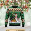 Christmas Tree Llama Christmas 3D Funny Ugly Sweater