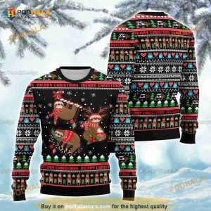 Christmas Ugly Sloth Christmas Sweater