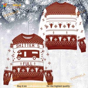 Christmas Vacation Shitter's Full 3D Sweater