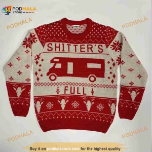 Christmas Vacation Shitter's Full Ugly Christmas 3D Sweater