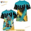 Chucky Chuckie Child's Play Unisex Sneaker 3D Shirt Match 2023 Retro Aqua 5s Tee
