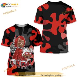 Chucky Killing 04 Sneaker 3D Shirt Match Retro Playoffs