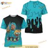 Chucky Kills Sneaker 3D Shirt Match 2023 Retro Aqua 5s Tee, Jordan 5