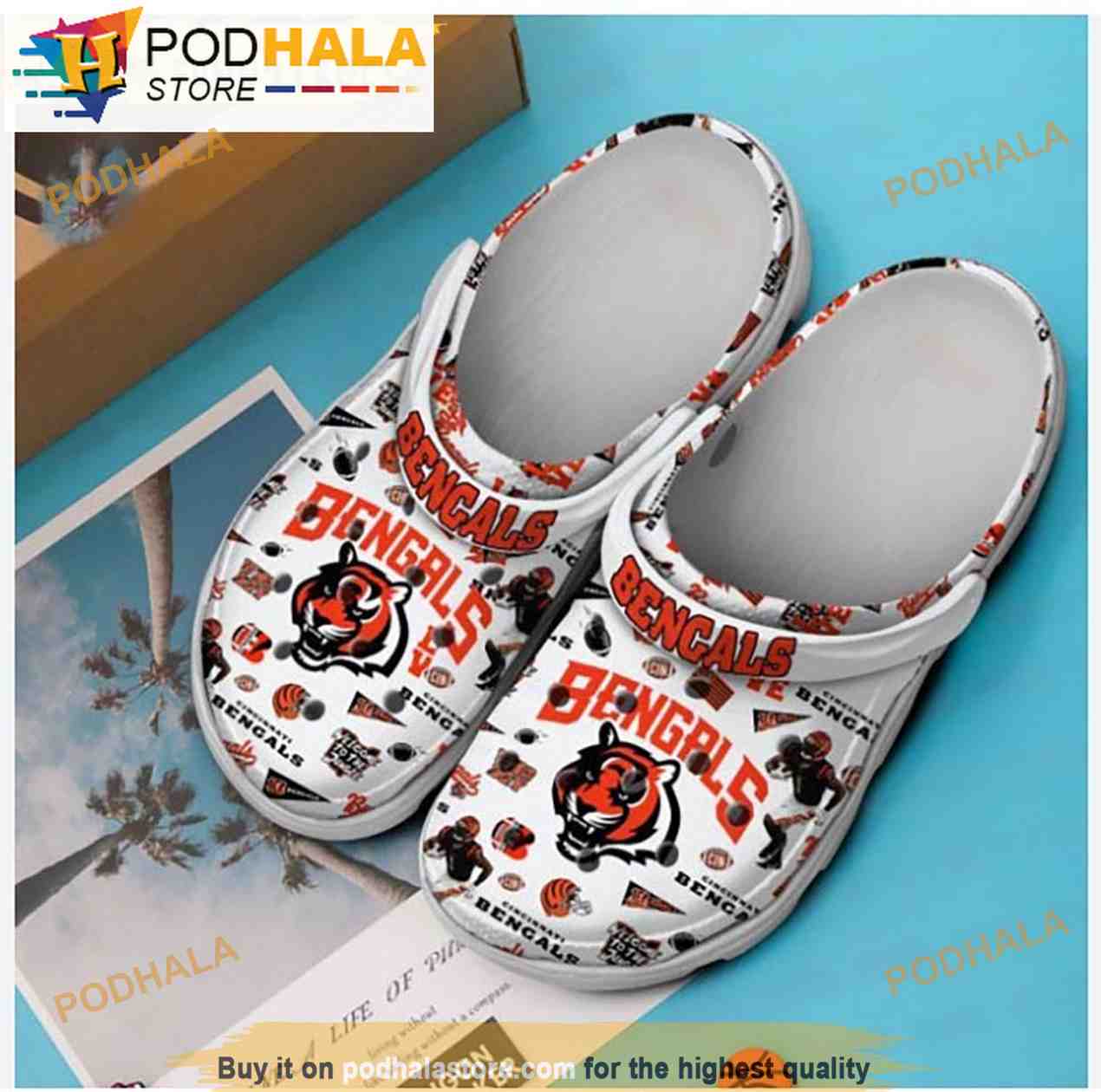 American Football Cincinnati Bengals Crocs For Men Women - T-shirts Low  Price