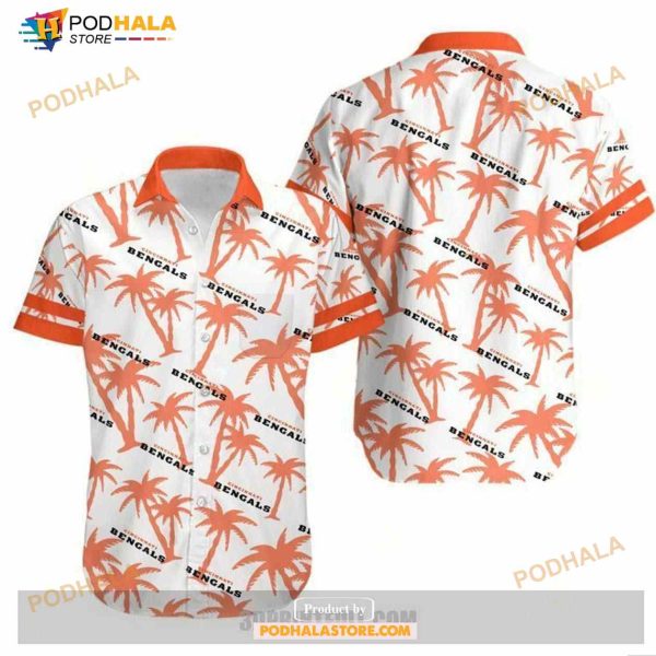 Cincinnati Bengals Coconut Tree NFL Gift For Fan Hawaii Shirt Summer Collections