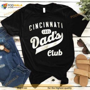 Cincinnati Cool Dad's Club Logo Shirt 2