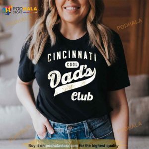 Cincinnati Cool Dad's Club Logo Shirt 3