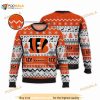 Cincinnati Football Ugly Cincinnati Football Knit Pattern Ugly Christmas 3D Sweater