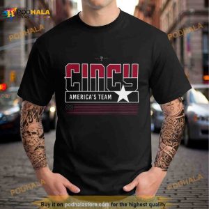 Cincinnati Reds Cincy America's Team Baseball 2023 Shirt 2