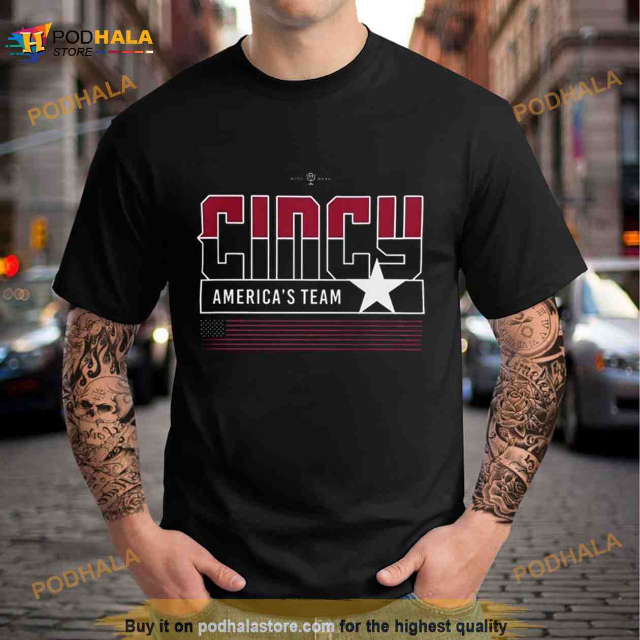 Cincinnati Reds Cincy America's Team Baseball 2023 Shirt - Bring Your  Ideas, Thoughts And Imaginations Into Reality Today