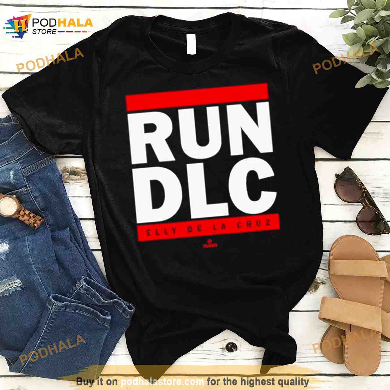 CincyShirts Run Dlc Elly De La Cruz Shirt - Bring Your Ideas