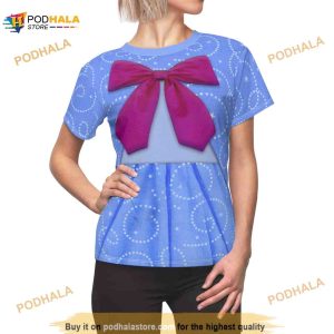 Cinderella Costume, Fairy Godmother Women 3D Shirt