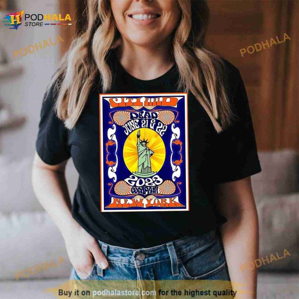 Citi Field Dead And Company June 21 22 2023 New York Fan Gifts T Shirt