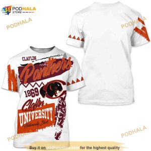 Claflin University Panthers Heritage 3D Shirt