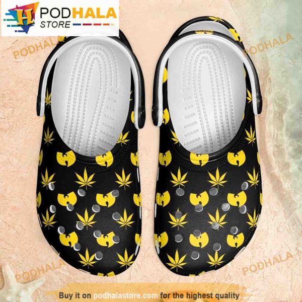 Clan Artwork Wutang Clogband 3D Crocs, Funny Crocs