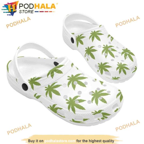 Classic Weed Clogband 3D Crocs, Funny Crocs