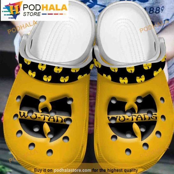 Classic Wu Tang Clogband 3D Crocs, Funny Crocs