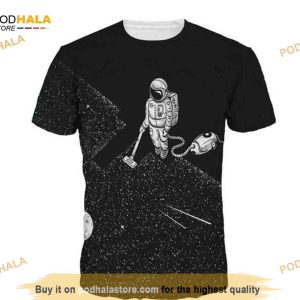 Cleaning Stars Cosmos All Over Print 3D Shirt