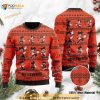 Cleveland Browns Mickey Mouse Knit Ugly Christmas Sweater