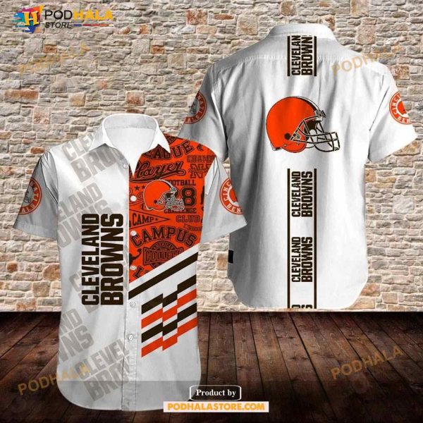 Cleveland Browns Trending Model 4 Funny Hawaiian Shirt