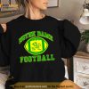 Coach marcus freeman wearing notre dame football Shirt