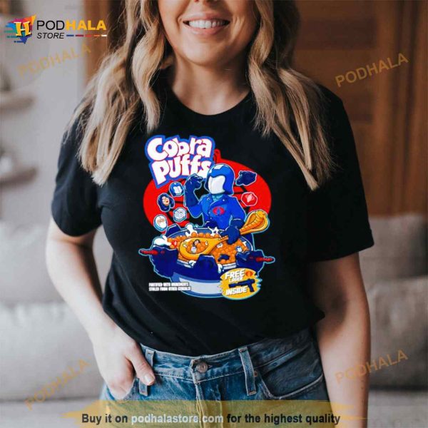 Cobra Puffs Fortified With Ingredients Stolen From Other Cereals Shirt