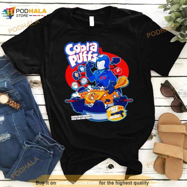 Cobra Puffs Fortified With Ingredients Stolen From Other Cereals Shirt